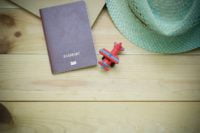 passport and a hat